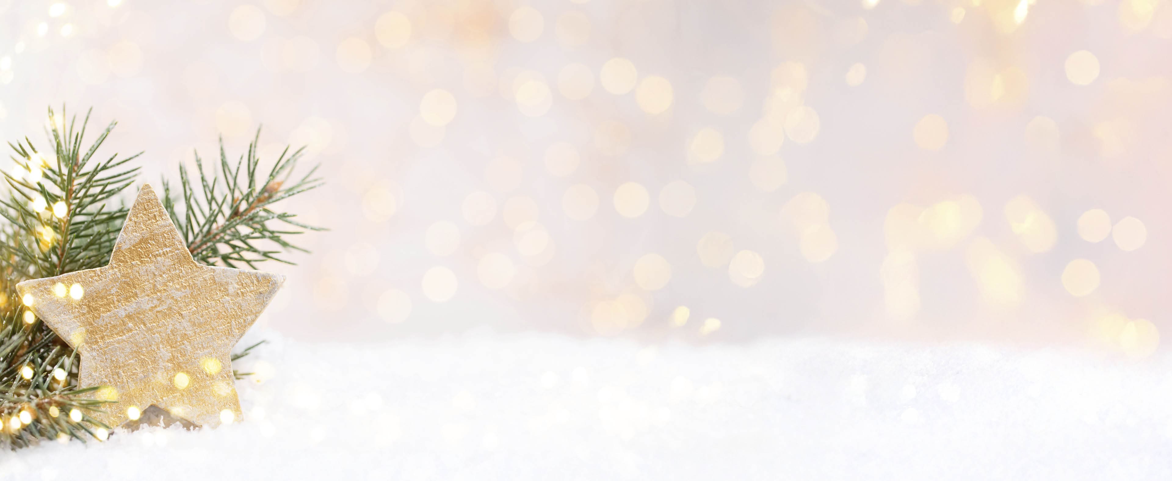 Christmas greeting card with christmas rustic decorations.