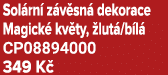 Sol rn z v sn  dekorace Magick  kv ty,  lut /b l  CP08894000 349 K 