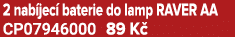 2 nab jec baterie do lamp RAVER AA CP07946000 89 K 