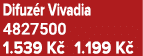 Difuz r Vivadia 4827500 1.539 K 1.199 K 