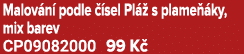 Malov n podle   sel Pl   s plame  ky, mix barev CP09082000 99 K 