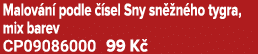 Malov n podle   sel Sny sn  n ho tygra, mix barev CP09086000 99 K 