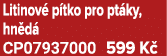 Litinov p tko pro pt ky, hn d  CP07937000 599 K 
