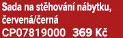 Sada na st hov n n bytku,  erven / ern  CP07819000 369 K 