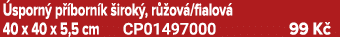  sporn p  born k  irok , r  ov /fialov  40 x 40 x 5,5 cm CP01497000 99 K 