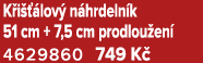 K i  lov  n hrdeln k 51 cm + 7,5 cm prodlou en  4629860 749 K 