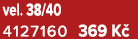 vel. 38/40 4127160 369 K 