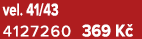 vel. 41/43 4127260 369 K 