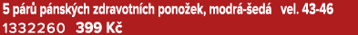 5 p r p nsk ch zdravotn ch pono ek, modr   ed  vel. 43 46 1332260 399 K 