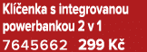 Kl enka s integrovanou powerbankou 2 v 1 7645662 299 K 