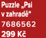 Puzzle „Psi v zahrad “ 7686562 299 K 