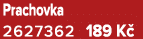 Prachovka 2627362 189 K 