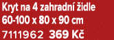 Kryt na 4 zahradn  idle 60 100 x 80 x 90 cm 7111962 369 K 