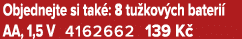 Objednejte si tak : 8 tu kov ch bateri AA, 1,5 V 4162662 139 K 