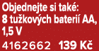 Objednejte si tak : 8 tu kov ch bateri AA, 1,5 V 4162662 139 K 