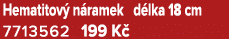 Hematitov n ramek d lka 18 cm 7713562 199 K 