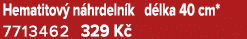 Hematitov n hrdeln k d lka 40 cm* 7713462 329 K 