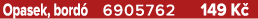 Opasek, bord 6905762 149 K 