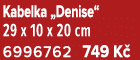 Kabelka „Denise“ 29 x 10 x 20 cm 6996762 749 K 
