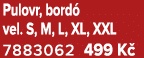 Pulovr, bord vel. S, M, L, XL, XXL 7883062 499 K 