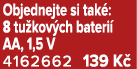 Objednejte si tak : 8 tu kov ch bateri AA, 1,5 V 4162662 139 K 