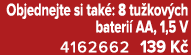 Objednejte si tak : 8 tu kov ch bateri AA, 1,5 V 4162662 139 K 