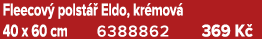 Fleecov polst   Eldo, kr mov  40 x 60 cm 6388862 369 K 
