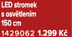 LED stromek s osv tlen m 150 cm 1429062 1.299 K 