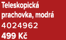 Teleskopick prachovka, modr  4024962 499 K 