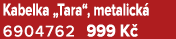 Kabelka „Tara“, metalick 6904762 999 K 