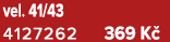 vel. 41/43 4127262 369 K 