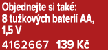 Objednejte si tak : 8 tu kov ch bateri AA, 1,5 V 4162667 139 K 