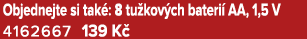 Objednejte si tak : 8 tu kov ch bateri AA, 1,5 V 4162667 139 K 