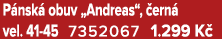 P nsk obuv „Andreas“,  ern  vel. 41 45 7352067 1.299 K 