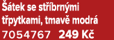 tek se st  brn mi t pytkami, tmav  modr  7054767 249 K 