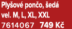 Ply ov pon o,  ed  vel. M, L, XL, XXL 7614067 749 K 