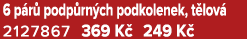 6 p r podp rn ch podkolenek, t lov  2127867 369 K  249 K 