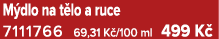 M dlo na t lo a ruce 7111766 69,31 K /100 ml 499 K 