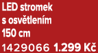 LED stromek s osv tlen m 150 cm 1429066 1.299 K 