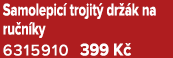 Samolepic trojit  dr  k na ru n ky 6315910 399 K 