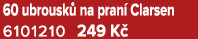 60 ubrousk na pran  Clarsen 6101210 249 K 
