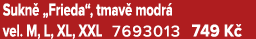 Sukn „Frieda“, tmav  modr  vel. M, L, XL, XXL 7693013 749 K 