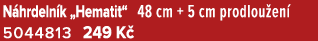 N hrdeln k „Hematit“ 48 cm + 5 cm prodlou en 5044813 249 K 