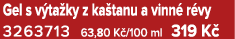 Gel s v ta ky z ka tanu a vinn r vy 3263713 63,80 K /100 ml 319 K 