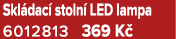 Skl dac stoln  LED lampa 6012813 369 K 