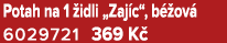 Potah na 1 idli „Zaj c“, b  ov  6029721 369 K 