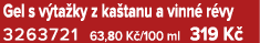 Gel s v ta ky z ka tanu a vinn r vy 3263721 63,80 K /100 ml 319 K 