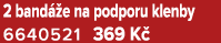 2 band e na podporu klenby 6640521 369 K 