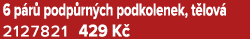 6 p r podp rn ch podkolenek, t lov  2127821 429 K 