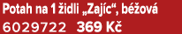 Potah na 1 idli „Zaj c“, b  ov  6029722 369 K 